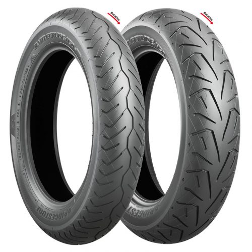 100/90B19 Bridgestone H50 TL 57 H Harley-Davidson gumi