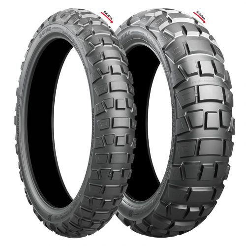 140/80B17 Bridgestone AX41 TL 67 Q Enduro gumi