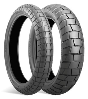 110/80R19 Bridgestone AT41 TL 59 V Enduro gumi